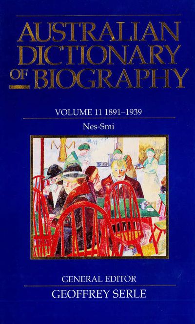 Australian Dictionary of Biography V11