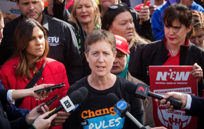 Sally McManus can't say why we all shouldn't all break the law