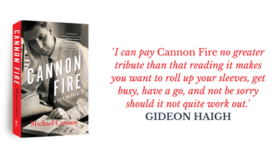 Gideon Haigh launches Cannon Fire: A Life in Print