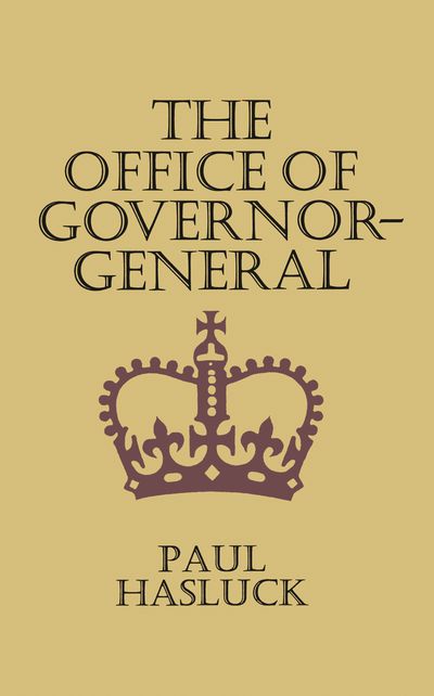The Office of the Governor-General