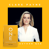 Q & A with Clare Payne – Author of One: Valuing the Single Life