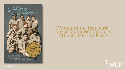 June Factor wins the Anzac Memorial Trustees Military History Prize